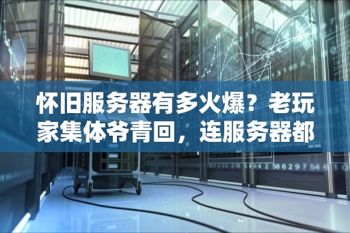 怀旧服务器有多火爆？老玩家集体爷青回，连服务器都扛不住了！