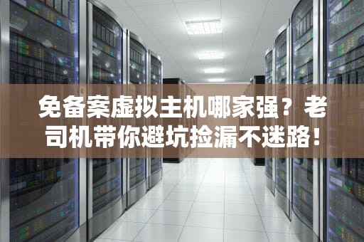 免备案虚拟主机哪家强？老司机带你避坑捡漏不迷路！