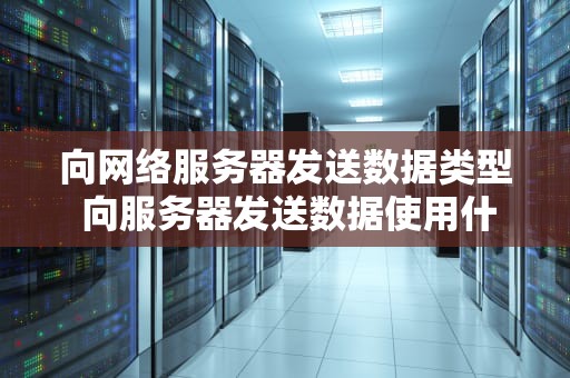向网络服务器发送数据类型 向服务器发送数据使用什么方式