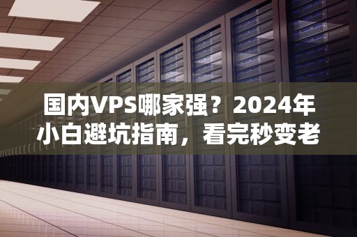 国内VPS哪家强？2024年小白避坑指南，看完秒变老司机！