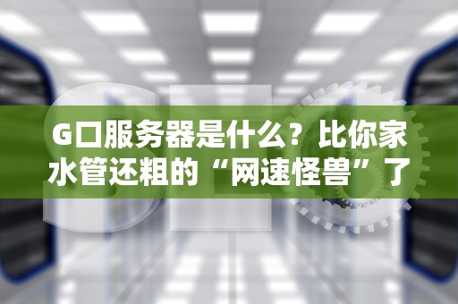 G口服务器是什么？比你家水管还粗的“网速怪兽”了解一下！