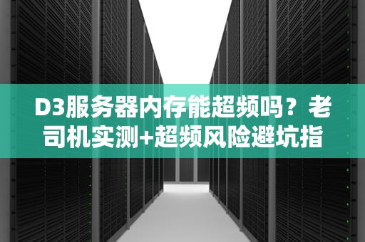 D3服务器内存能超频吗？老司机实测+超频风险避坑指南！