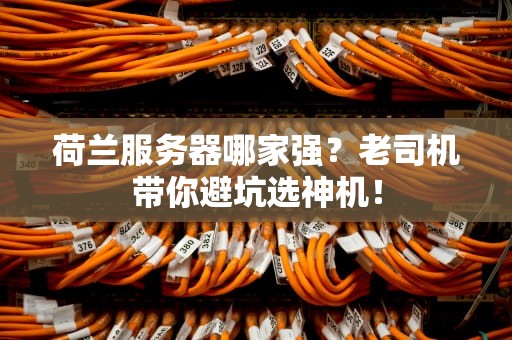 荷兰服务器哪家强？老司机带你避坑选神机！