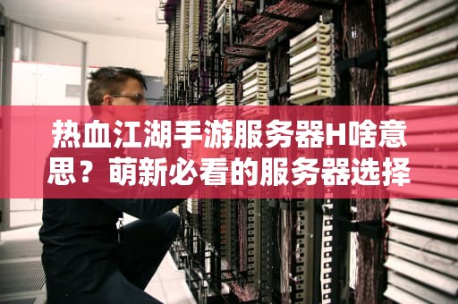 热血江湖手游服务器H啥意思？萌新必看的服务器选择指南！