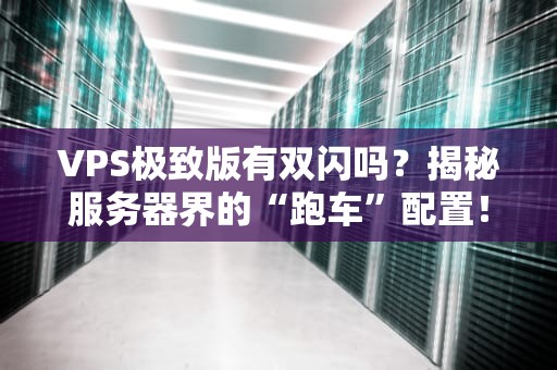 VPS极致版有双闪吗？揭秘服务器界的“跑车”配置！