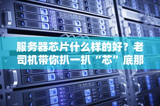 服务器芯片什么样的好？老司机带你扒一扒“芯”底那点事儿！