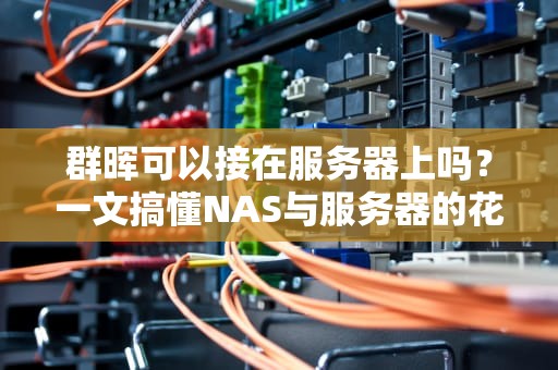 群晖可以接在服务器上吗？一文搞懂NAS与服务器的花式组合玩法！
