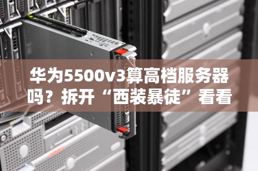 华为5500v3算高档服务器吗？拆开“西装暴徒”看看实力！