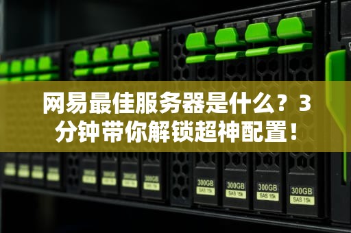 网易最佳服务器是什么？3分钟带你解锁超神配置！