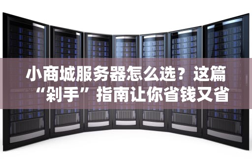 小商城服务器怎么选？这篇“剁手”指南让你省钱又省心！