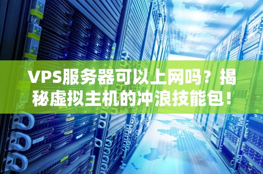 VPS服务器可以上网吗？揭秘虚拟主机的冲浪技能包！