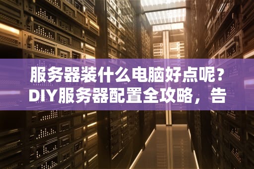 服务器装什么电脑好点呢？DIY服务器配置全攻略，告别卡成PPT！