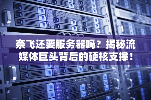 奈飞还要服务器吗？揭秘流媒体巨头背后的硬核支撑！