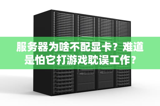 服务器为啥不配显卡？难道是怕它打游戏耽误工作？