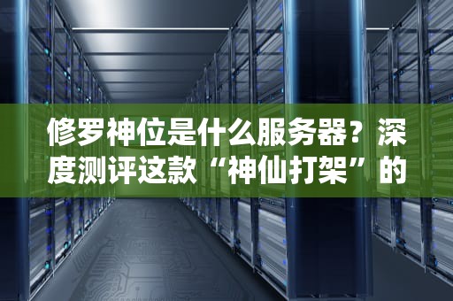 修罗神位是什么服务器？深度测评这款“神仙打架”的服务器！