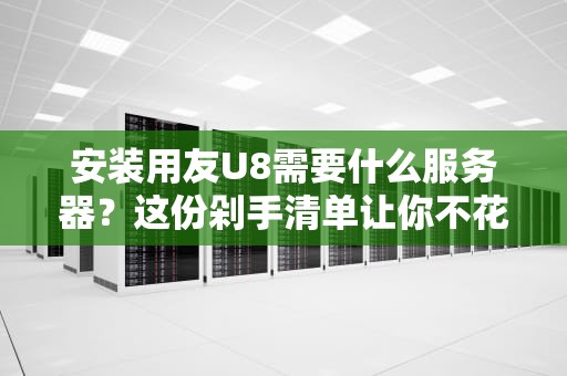 安装用友U8需要什么服务器？这份剁手清单让你不花冤枉钱！