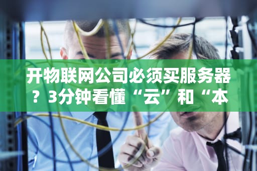 开物联网公司必须买服务器？3分钟看懂“云”和“本地”的终极对决！