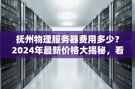 抚州物理服务器费用多少？2024年最新价格大揭秘，看完这篇再下单！