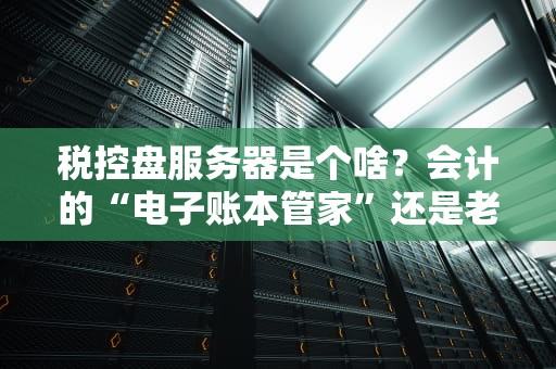 税控盘服务器是个啥？会计的“电子账本管家”还是老板的“税务防火墙”？