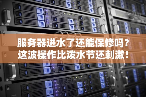 服务器进水了还能保修吗？这波操作比泼水节还刺激！