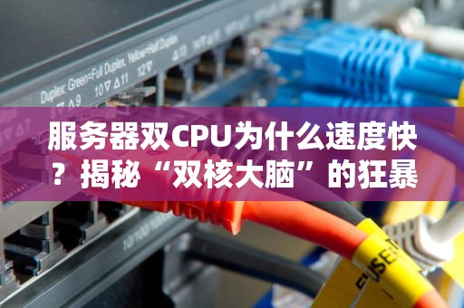 服务器双CPU为什么速度快？揭秘“双核大脑”的狂暴性能！