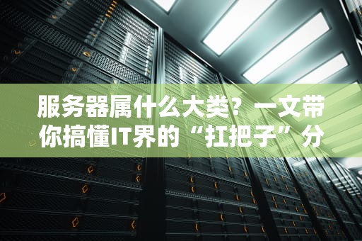 服务器属什么大类？一文带你搞懂IT界的“扛把子”分类！