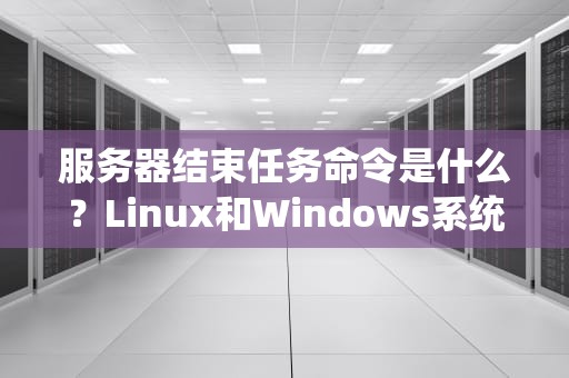服务器结束任务命令是什么？Linux和Windows系统大比拼，看完秒懂！