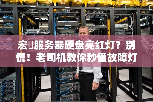 宏碁服务器硬盘亮红灯？别慌！老司机教你秒懂故障灯玄机