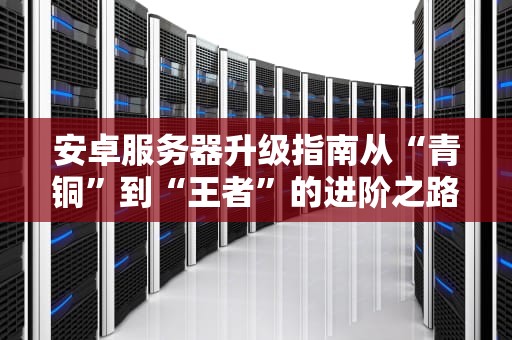 安卓服务器升级指南从“青铜”到“王者”的进阶之路