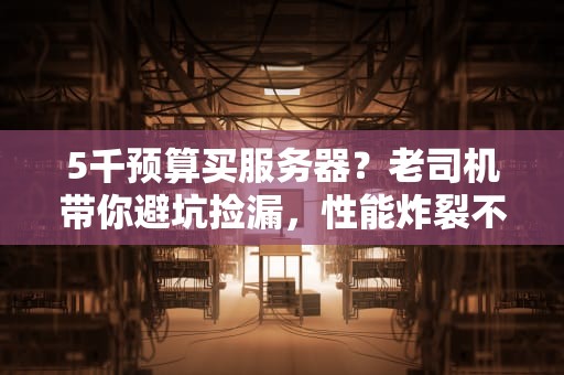 5千预算买服务器？老司机带你避坑捡漏，性能炸裂不翻车！