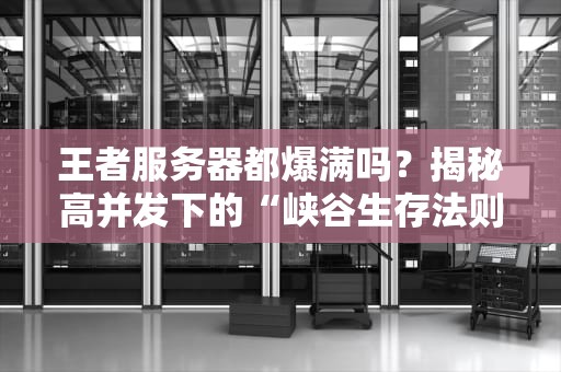 王者服务器都爆满吗？揭秘高并发下的“峡谷生存法则”