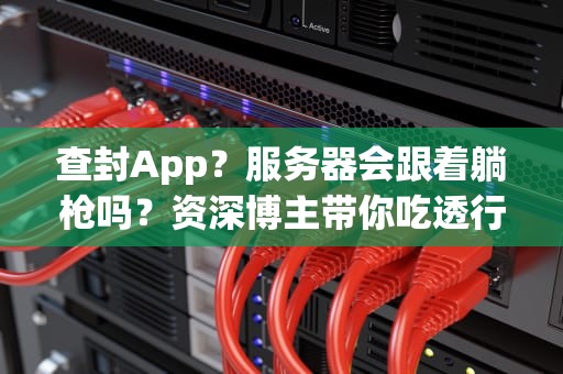 查封App？服务器会跟着躺枪吗？资深博主带你吃透行业潜规则！