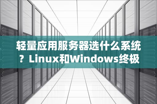 轻量应用服务器选什么系统？Linux和Windows终极Battle，看完秒懂！