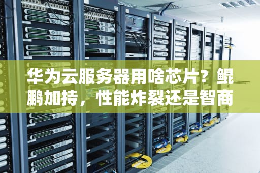 华为云服务器用啥芯片？鲲鹏加持，性能炸裂还是智商税？