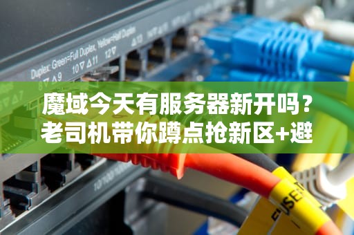 魔域今天有服务器新开吗？老司机带你蹲点抢新区+避坑指南！