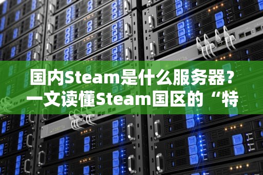 国内Steam是什么服务器？一文读懂Steam国区的“特殊待遇”