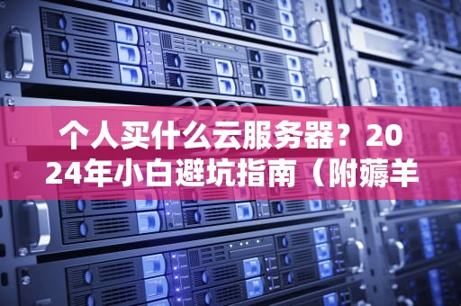 个人买什么云服务器？2024年小白避坑指南（附薅羊毛攻略）