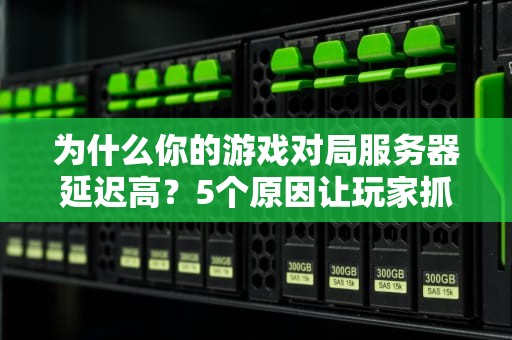 为什么你的游戏对局服务器延迟高？5个原因让玩家抓狂！