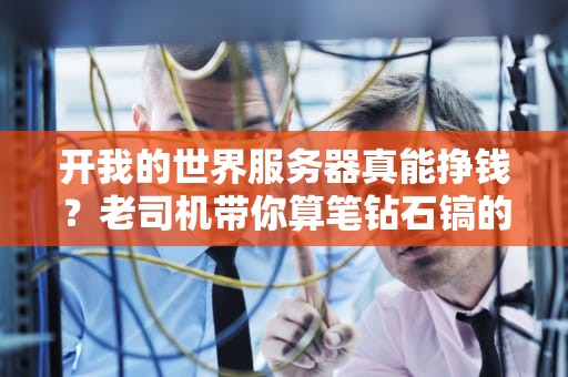 开我的世界服务器真能挣钱？老司机带你算笔钻石镐的账！
