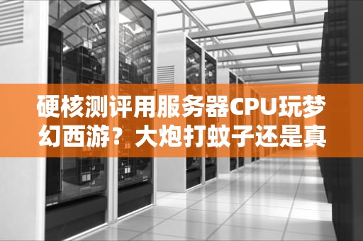 硬核测评用服务器CPU玩梦幻西游？大炮打蚊子还是真香定律？