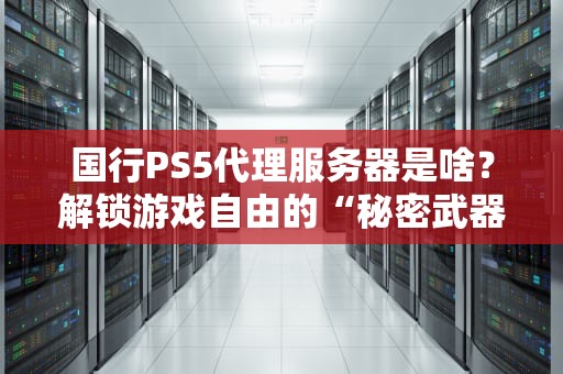 国行PS5代理服务器是啥？解锁游戏自由的“秘密武器”了解一下！