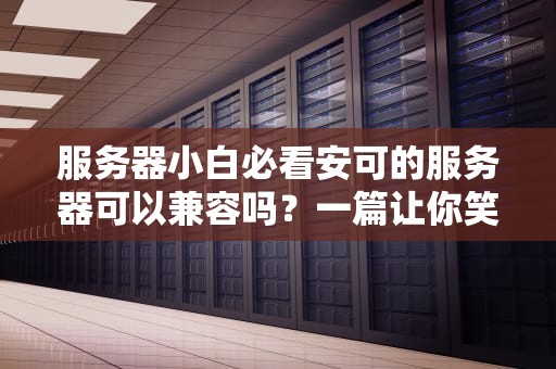 服务器小白必看安可的服务器可以兼容吗？一篇让你笑出腹肌的技术解析