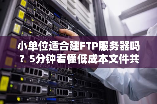 小单位适合建FTP服务器吗？5分钟看懂低成本文件共享方案！