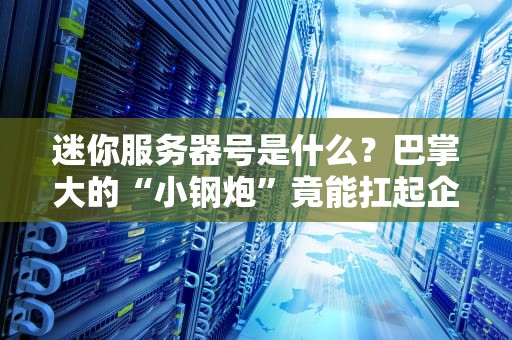 迷你服务器号是什么？巴掌大的“小钢炮”竟能扛起企业级业务？