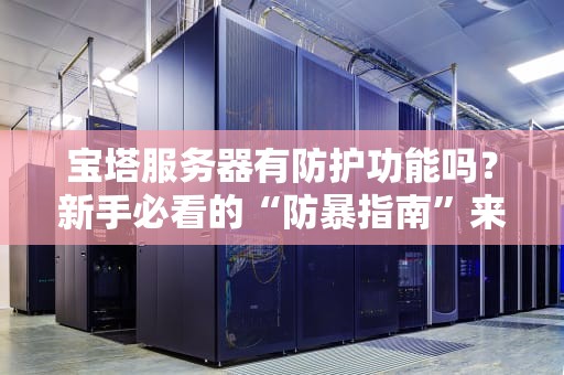 宝塔服务器有防护功能吗？新手必看的“防暴指南”来啦！
