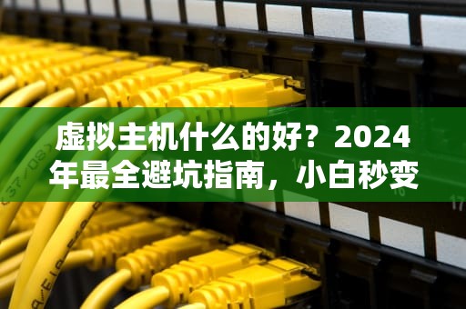 虚拟主机什么的好？2024年最全避坑指南，小白秒变老司机！