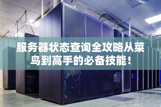 服务器状态查询全攻略从菜鸟到高手的必备技能！