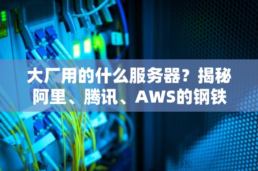 大厂用的什么服务器？揭秘阿里、腾讯、AWS的钢铁侠战衣！