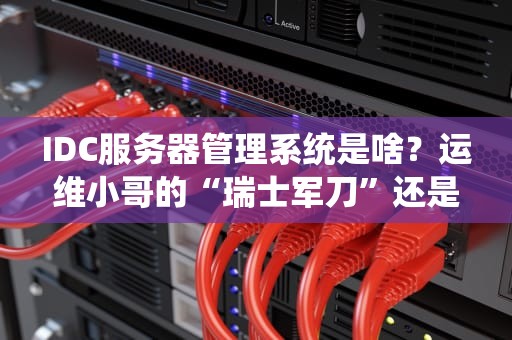 IDC服务器管理系统是啥？运维小哥的“瑞士军刀”还是“智商税”？