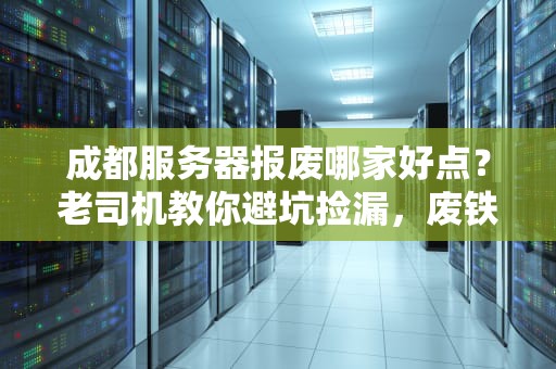 成都服务器报废哪家好点？老司机教你避坑捡漏，废铁也能变黄金！